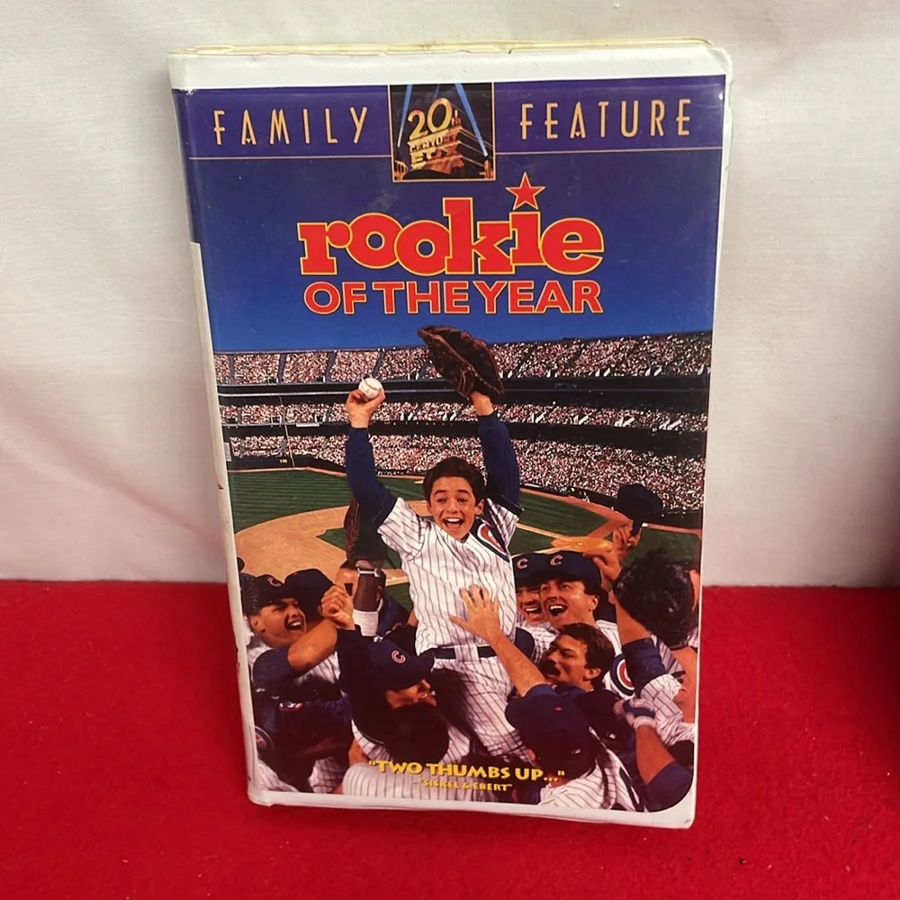 Fox Video VHS Tapes lot of 3 - Babys Day Out - Rookie oftheyear - Poor Little Ri - Picture 2 of 6